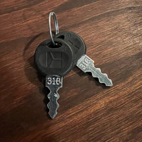 Replacement Camper RV Door Cabinet Key Marked ZZH #318 - Picture 4 of 5